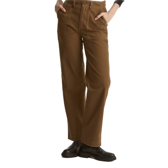 Madewell Pants - The Perfect Vintage Wide-Leg Pant: Utility Edition Size 28